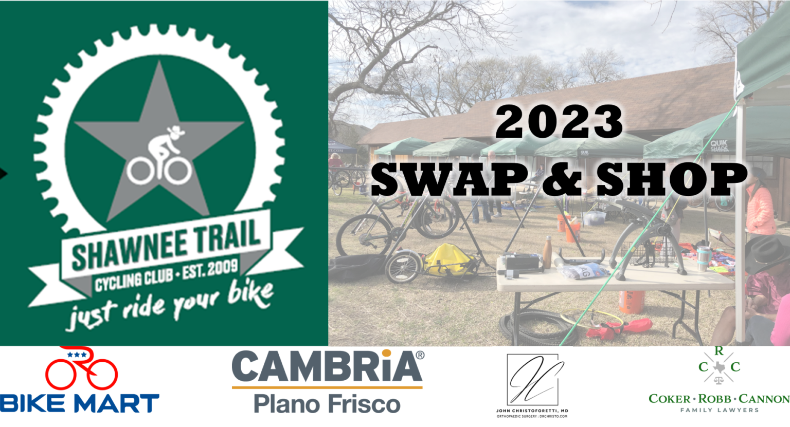 2023 STCC Swap and Shop Shawnee Trail Cycling Club